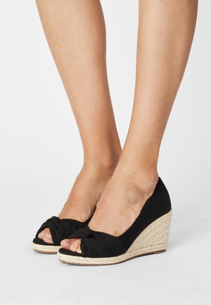 Compensées Anna Field Wedge platform Slip on Noir Femme | LGV-5557337